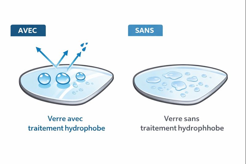 Traitement hydrophobe