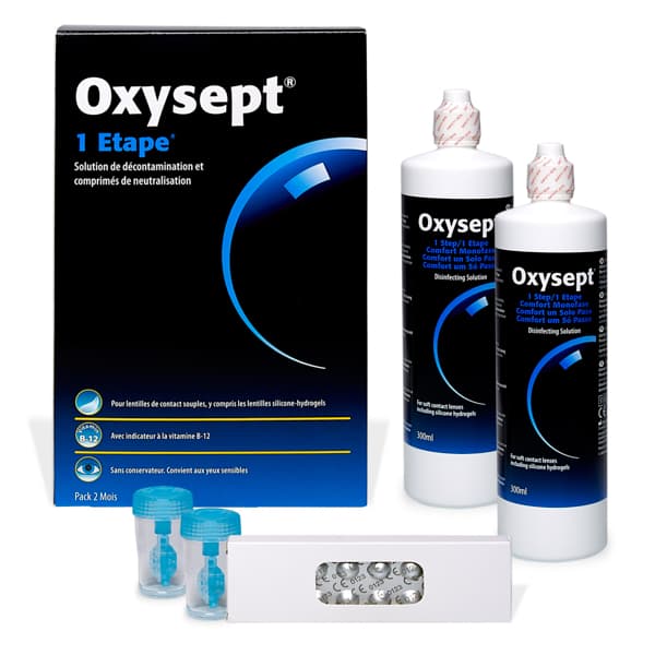 Oxysept 1 step Pack 2 mois